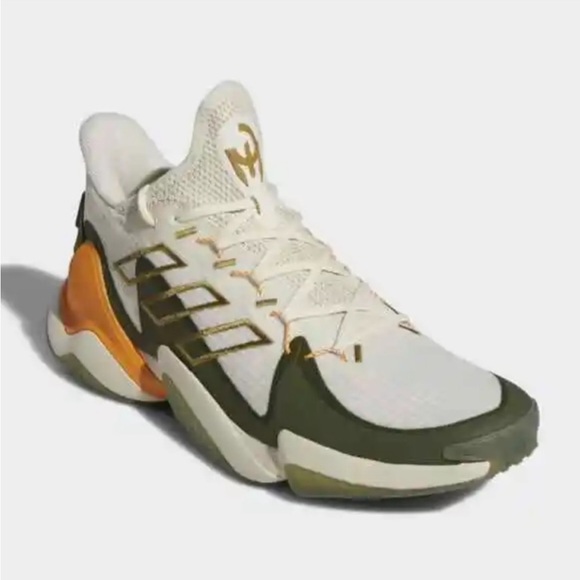 adidas Mahomes 1 Impact FLX Khaki Green - Picture 4 of 9